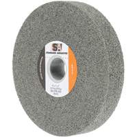 3M STA-854153 Standard Abrasives General Purpose Plus Wheel, 6" x 1", 1" Arbor, Silicon Carbide
