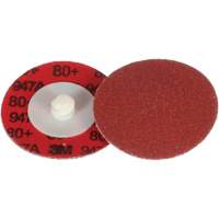 3M 7100076925 Cubitron II Roloc Durable Edge Disc 947A, 2" Dia., 80 Grit, Ceramic