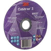 3M 7100304007 Cubitron 3 Cut-Off Wheel, 5" x 0.045", 7/8" Arbor, Type 1, Ceramic, 12250 RPM