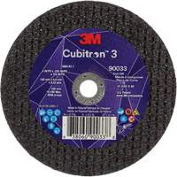 3M 7100303857 Cubitron 3 Cut-Off Wheel, 4" x 0.035", 3/8" Arbor, Type T1, Ceramic, 21000 RPM