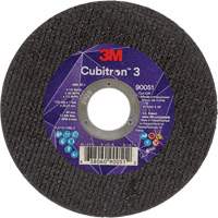3M 7100304307 Cubitron 3 Cut-Off Wheel, 4-1/2" x 0.04", 7/8" Arbor, Type T1, Ceramic, 13300 RPM