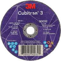 Cubitron™ 3 Cut-Off Wheel, 3" x 0.045", 3/8" Arbor, Type T1, Ceramic, 21000 RPM  NY547 | TENAQUIP