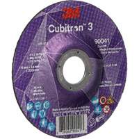 3M 7100304008 Cubitron 3 Cut-Off Wheel, 4-1/2" x 0.045", 7/8" Arbor, Type T27, Ceramic, 13300 RPM