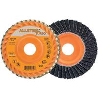 Allsteel 15Y506 Turbo Flap Disc, 5" x 7/8", 60 Grit, Zirconia Alumina