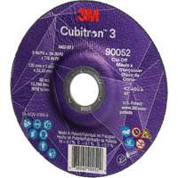 3M AB03856 Cubitron 3 Cut-Off Wheel, 5" x 0.04", 7/8" Arbor, Type 27, Ceramic, 60 RPM