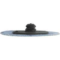 JET 502184 Disque de ponçage &agrave; support en tissu, 3" dia., Grain 50, Alumine de zirconium