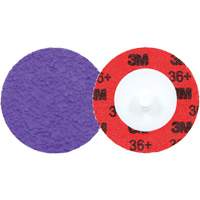 3M AB31727 Cubitron 3 Roloc Durable Edge Disc 1184F, 2" Dia., 36+ Grit, Ceramic