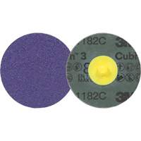 3M AB32356 Cubitron 3 Roloc Fibre Disc 1182C, 2" Dia., 80+ Grit, Ceramic