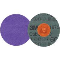 3M AB31745 Cubitron 3 Roloc Fibre Disc, 2" Dia., 60+ Grit, Ceramic