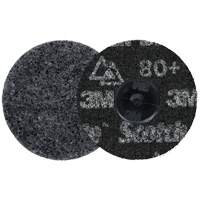 3M AB59481 Scotch-Brite Roloc Precision Heavy Duty Surface Conditioning Disc, HD-DR, 3" Dia., 80+ Grit, Ceramic