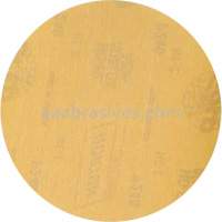 Norton 66623305638 Disque de ponçage sans remplissage &agrave; boucles & crochets Adalox Gold Reserve, 5" dia., Grain P320, Oxyde d'aluminium