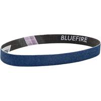 Norton 78072728557 BlueFire&reg; File Belt, 3/4" W x 20-1/2" L, Zirconia Alumina, 120 Grit