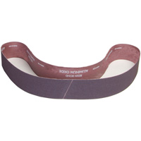 Norton 78072721235 Metalite&reg; Narrow Benchstand Sanding Belt, 2" W x 48" L, Aluminum Oxide, 80 Grit