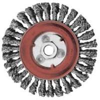 Norton 66252833487 Roue compl&egrave;te de c&acirc;ble de torsion, Dia. 5", Fils 0,02", Arbre 5/8"-11, Acier