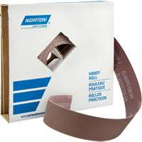 Norton 66261126279 Rouleaux pour l'atelier Metalite K225, Oxyde d'aluminium, 1-1/2" la x 150' lo, Grain 400