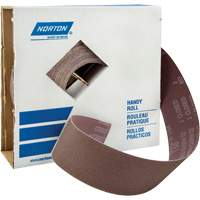 Norton 66261058714 Metalite&reg; K225 Shop Rolls, Aluminum Oxide, 2" W x 150' L, 40 Grit