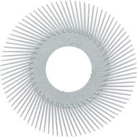 3M 7100374834 Scotch-Brite Type A Precision Radial Bristle Brush PN-RB without Adapter, Ceramic, 120+ Grit, 6" Dia.
