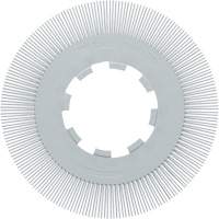 3M 7100374925 Brosse radiale en soies de pr&eacute;cision type S PN-RB sans adaptateur Scotch-Brite , C&eacute;ramique, Grain 120+, 8" dia.