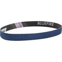 Norton 66623373764 Courroie abrasive en tissu Bluefire, 3/4" la x 18" lo, Alumine de zirconium, Grain 120