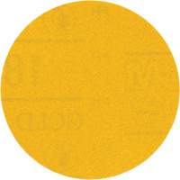 3M 7100363380 Hookit Gold Abrasive Disc, 09213, 3" Dia., 180 Grit, Aluminum Oxide, C-Weight