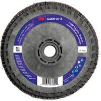 3M 7100380219 Cubitron 3 Conical  Flap Disc with Quick Change 1169F, 4-1/2" x 5/8"-11, Type T29, 80+ Grit, Ceramic