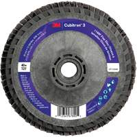 3M 7100380178 Cubitron 3 Flat Flap Disc with Quick Change 1169F, 4-1/2" x 5/8"-11, Type T27, 40+ Grit, Ceramic
