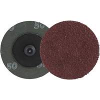 Walter Surface Technologies 09D105 SpinLock Quick-Change Resin Fiber Disc, Aluminum Oxide, 50, 2" Dia