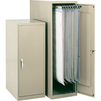 Vertical Filing Cabinets, Steel, 1 Drawers, 16" W x 27" D x 42" H, Tropic Sand  OB142 | TENAQUIP