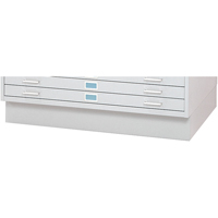Safco 4997WHR Closed Base for Steel Plan File Cabinet