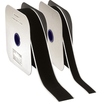  OC501 Attache, Crochet, 10 vg x 1", Adh&eacute;sif, Noir