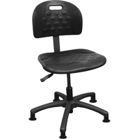 Horizon Seating 2000-14-CG Chaises ergonomiques industrielles pour l'usine, Polyur&eacute;thane, Noir, Capacit&eacute; 275 lb
