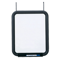 Safco 4158CH Panelmate&reg; Organizer White Board, Dry-Erase, 13-1/2" W x 16-5/8" H