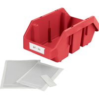 Aigner Label Holder BB35 Bin Buddy Label Holders, Self-Adhesive, 3" L x 5" W