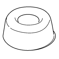 3M SJ5009-WHT Protecteurs h&eacute;misph&eacute;riques Bumpon