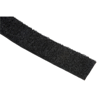 3M SJ3418-1X50-BLK Fastener Strip, Loop, 50 yds x 1", Sew-On, Black