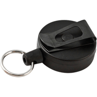 Key-Bak 0006-001 D&eacute;rouleurs de taille moyenne de s&eacute;rie Mid6 #6, Polycarbonate, C&acirc;ble 36", Fixation Agrafe de ceinture