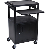 Luxor H. Wilson LP42CLE-B Presentation Cart