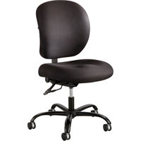 Safco 3391BL Alday Intensive Use 24/7 Task Chairs, Nylon, Black, 500 lbs. Capacity