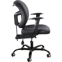 Safco 3391BL Alday Intensive Use 24/7 Task Chairs, Nylon, Black, 500 lbs. Capacity