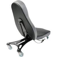 Flex 2™ Ergonomic Chair, Mobile, Adjustable, 30", Vinyl Seat, Black OP241 | TENAQUIP