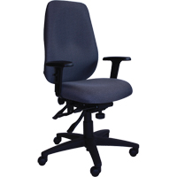 Cierra™ Petite Series Ergonomic Chairs, Fabric, Grey, 300 lbs. Capacity OP252 | TENAQUIP