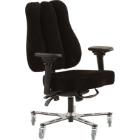 Vega™ Multi-Tilt Ergonomic Welding Chair, Fabric, Black/Grey  OP281 | TENAQUIP