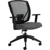 Offices To Go MVL2806 BL27 Chaises de travail, Vinyle, Charbon, Capacit&eacute; 300 lb