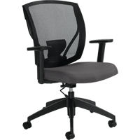 Task Chairs, Vinyl, Charcoal, 300 lbs. Capacity  OP304 | TENAQUIP