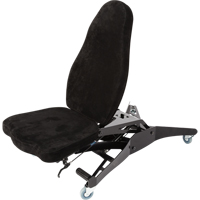 TA 200™ Ergonomic Sit/Stand Chair, Vinyl, Black  OP455 | TENAQUIP