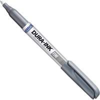 Markal 096027 Dura-Ink&reg; #15 Permanent Marker, Silver, Fine Tip