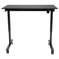 Luxor H. Wilson STANDE-48-BK/BO Adjustable Stand-Up Desk