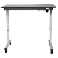 Luxor H. Wilson STANDE-48-AG/DW Adjustable Stand-Up Desk