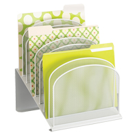 Safco 3258WH Organisateur de bureau Onyx