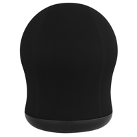 Safco 4760BL Zenergy Swivel Ball Chair, Mesh, Black, 250 lbs. Capacity